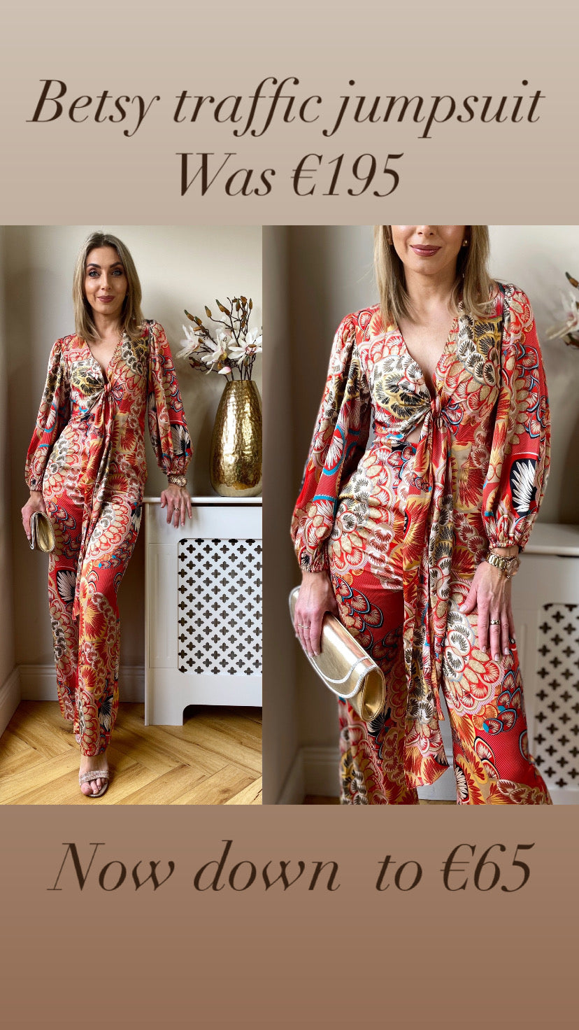 Betsy traffic jumpsuit