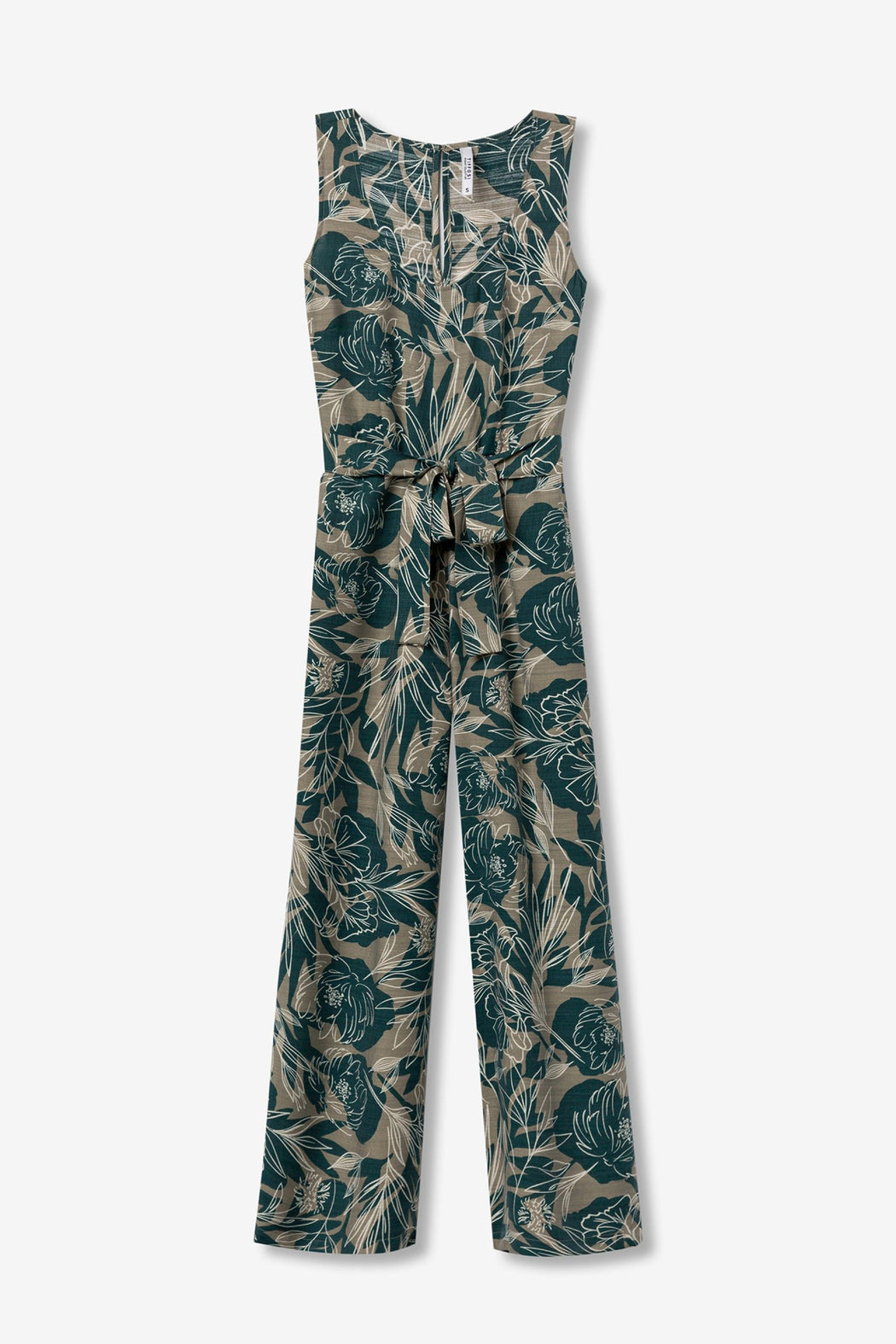 Tabaco green jumpsuit