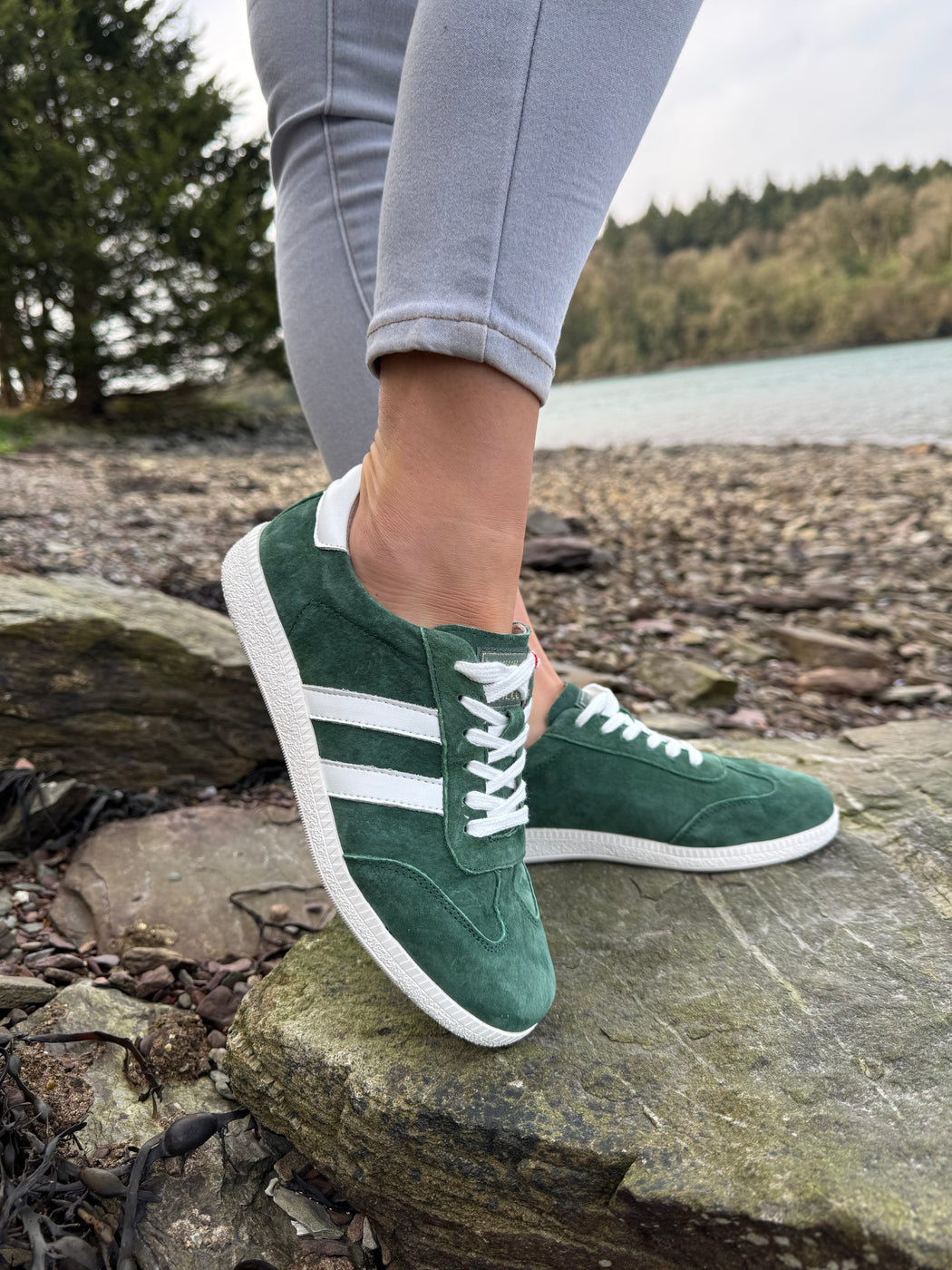 Fifty three moss green sneaker