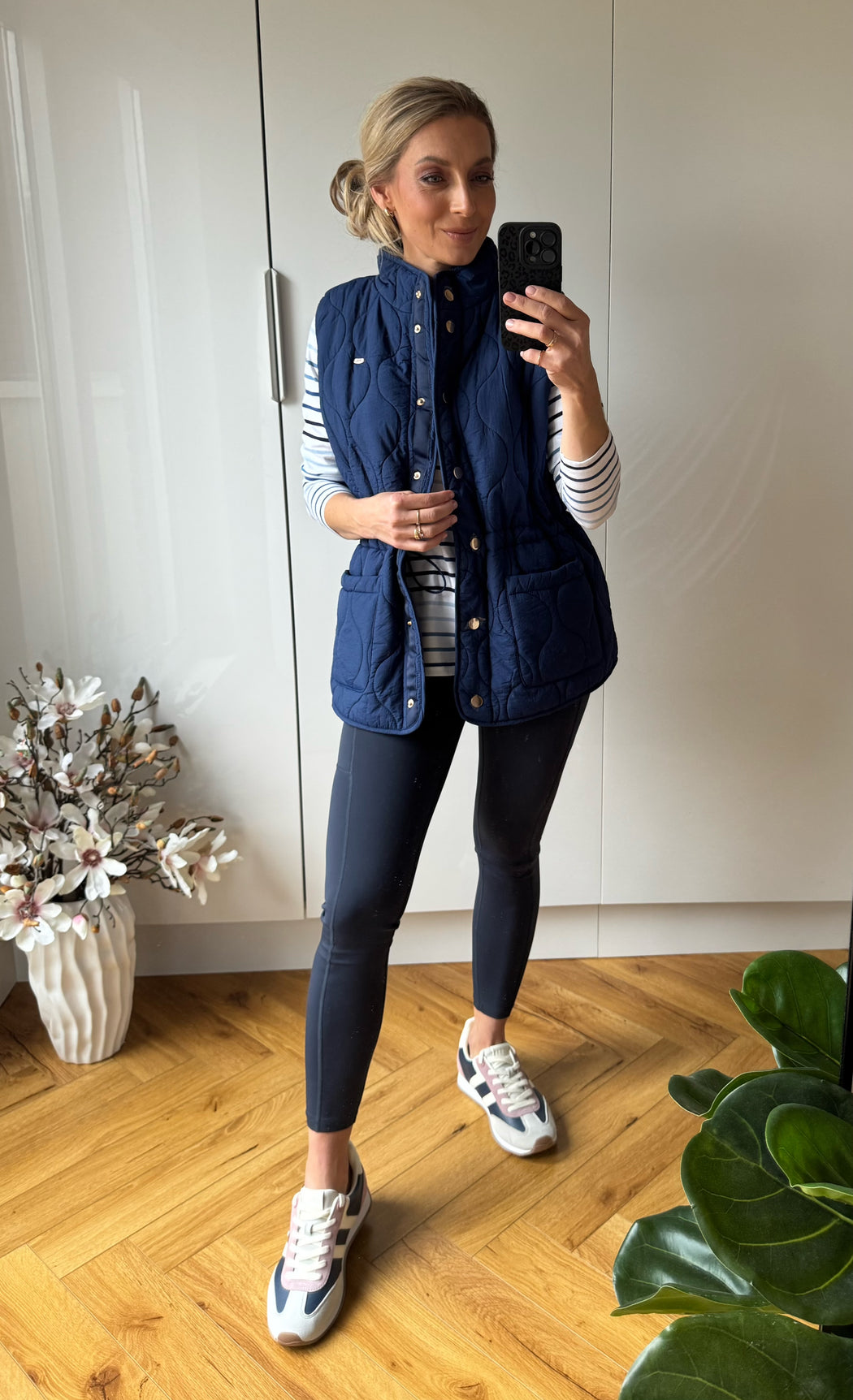 Mandy Gilet Blue