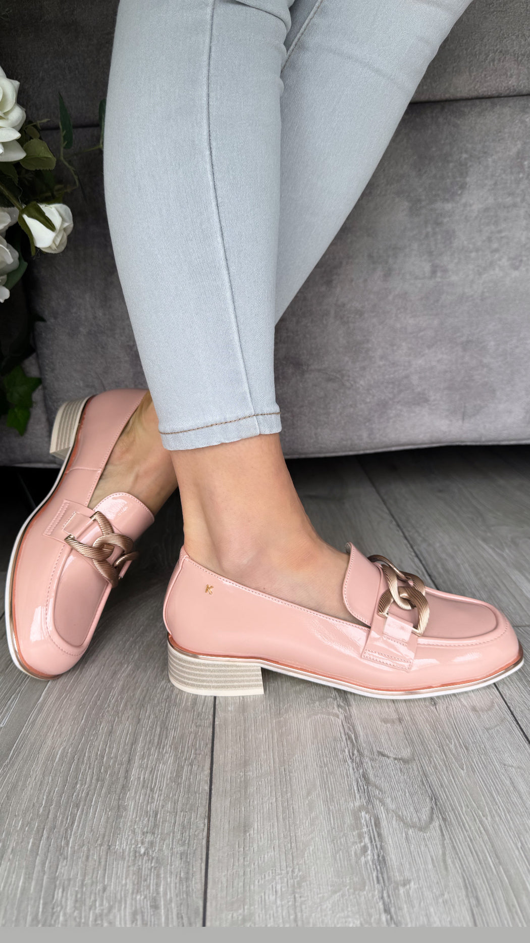 Thames Est Soft Pink Loafer.