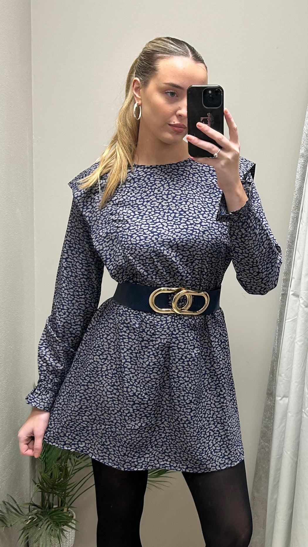 Femme navy dress
