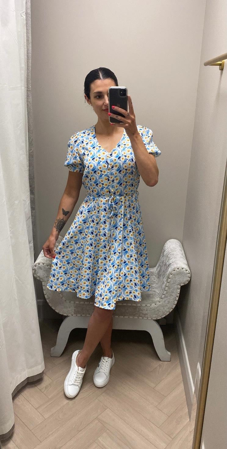 Gemma Dress Blue