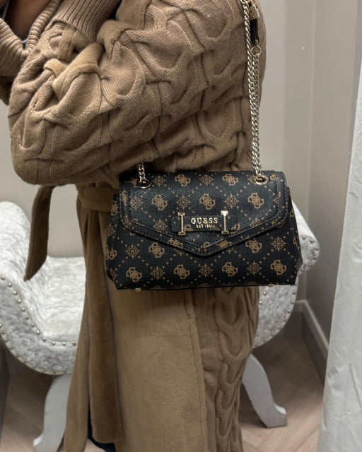 Guess Espresso Logo SILIA Bag. GP989021