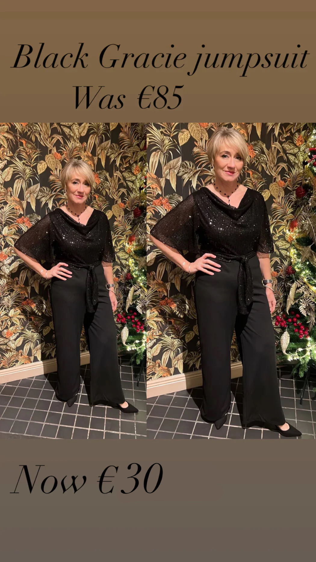 Black Gracie jumpsuit