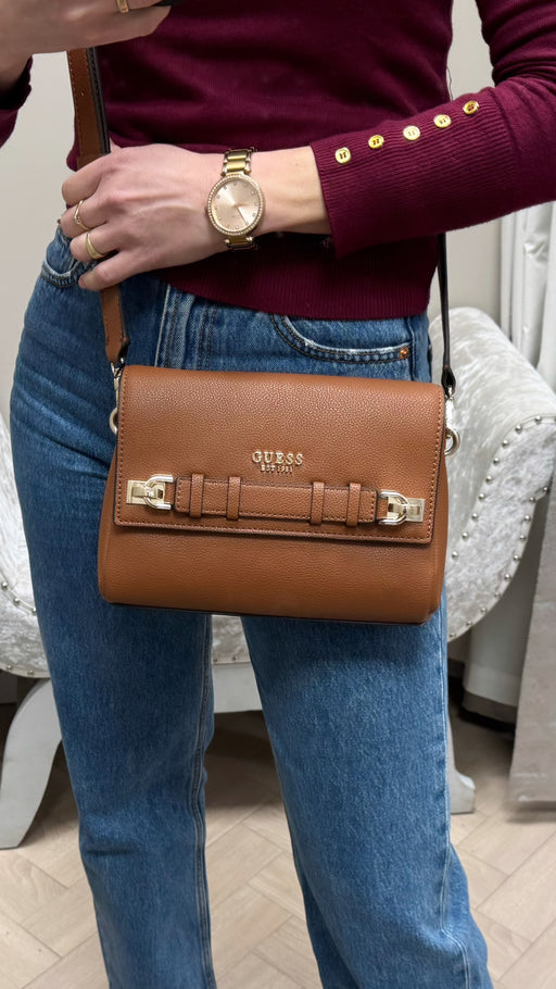 Guess Cognac GREGORIA Bag. BG854620.