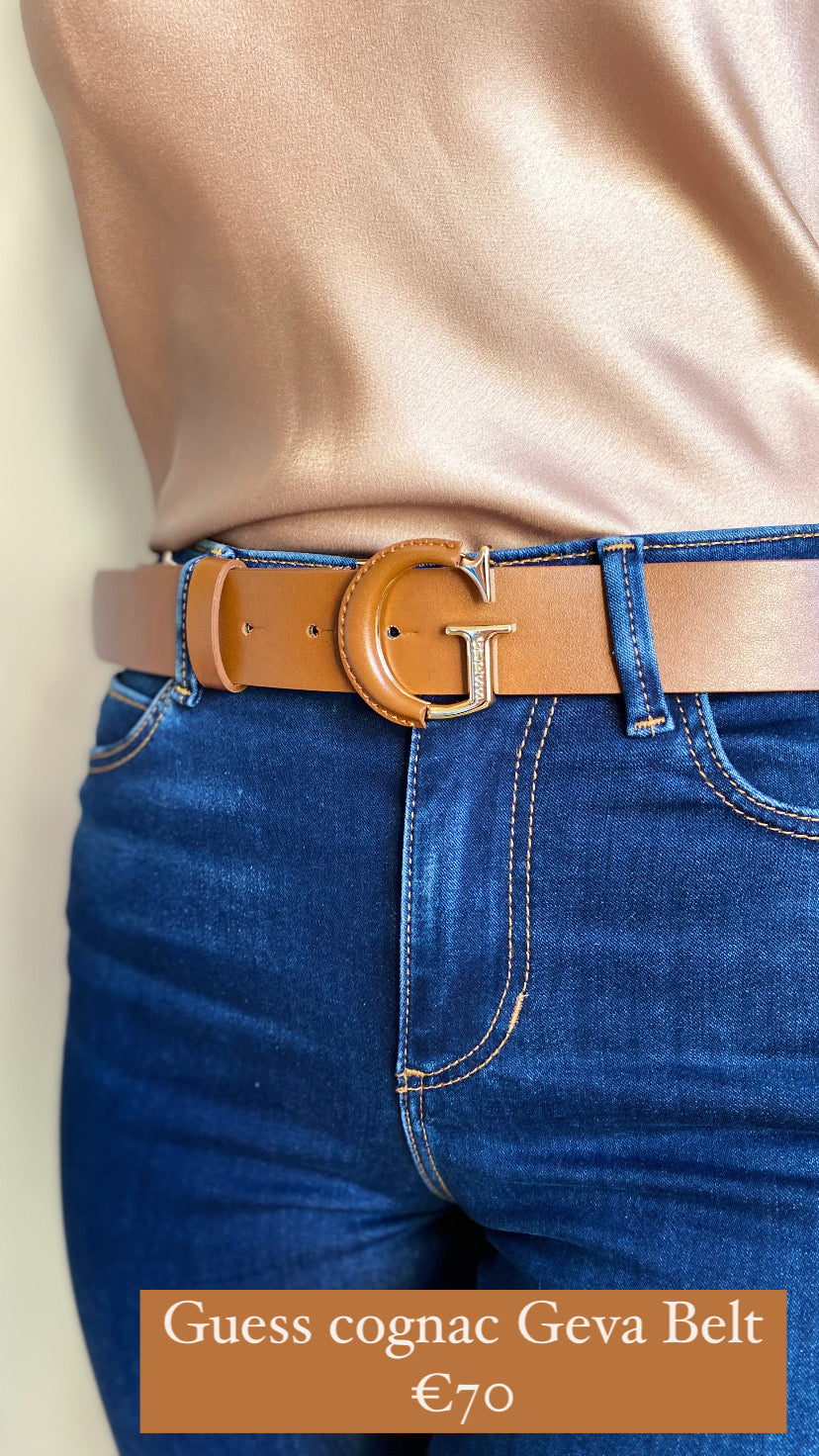 BW7823LEA35 Guess cognac Geva Belt