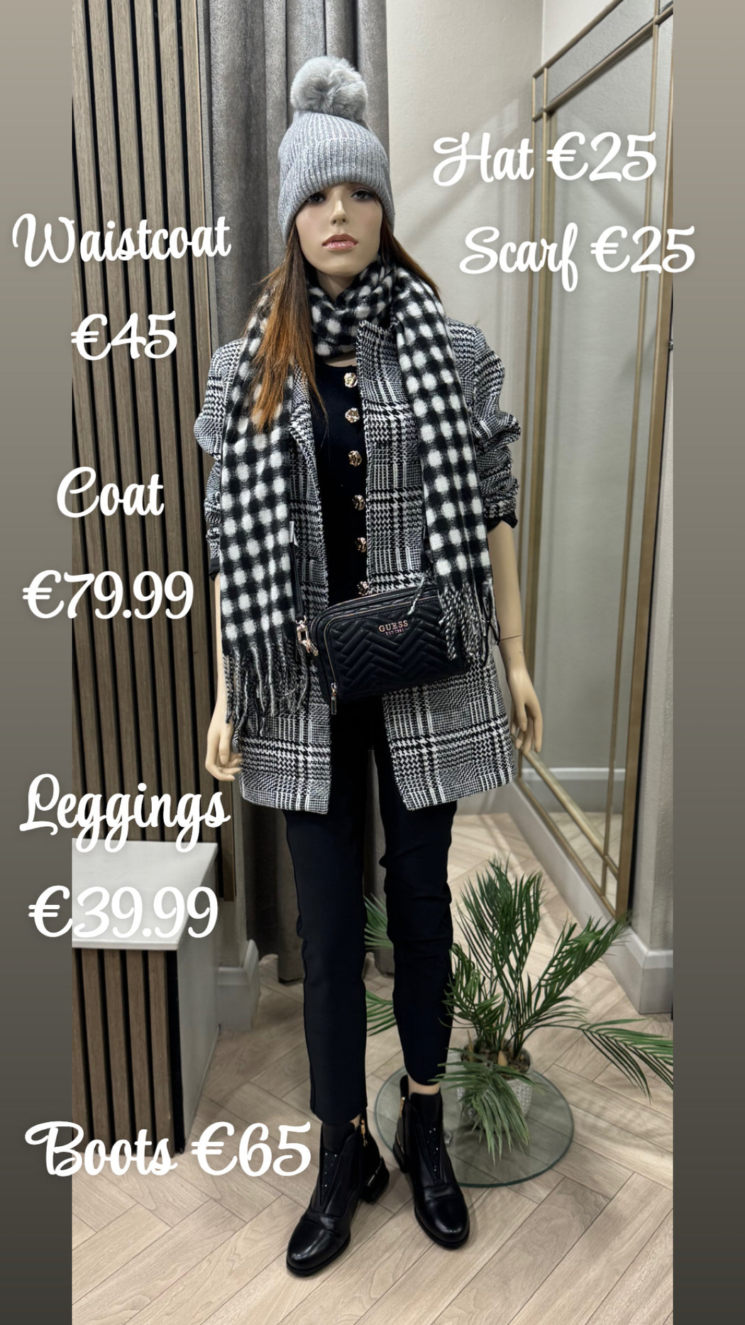 Coquete check jacket