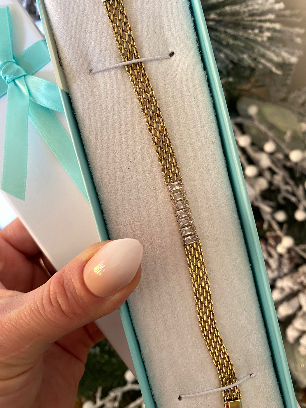 R460BSF CLEAR MESH BRACELET