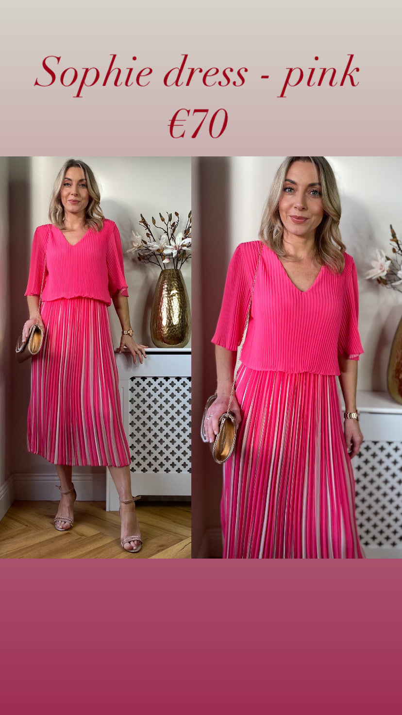Sophie dress - pink