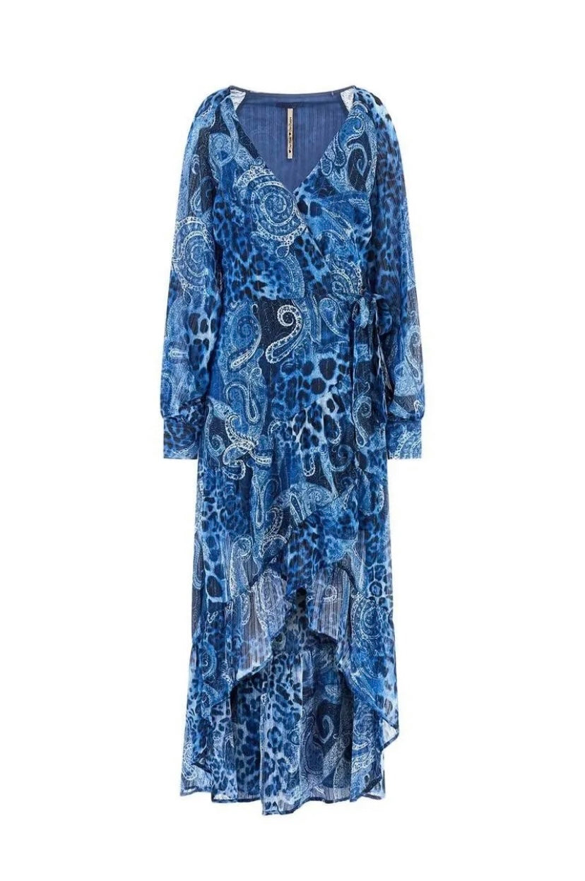 Guess Eco Bahia Wrap Maxi Dress