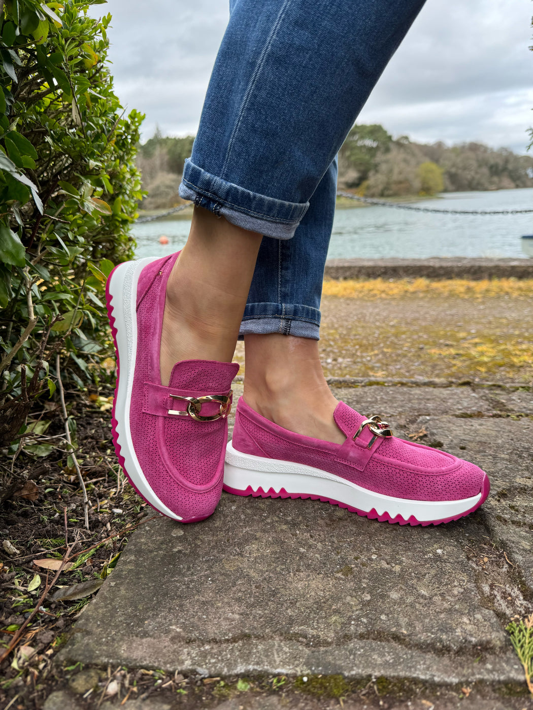 Sawston Magenta Loafer