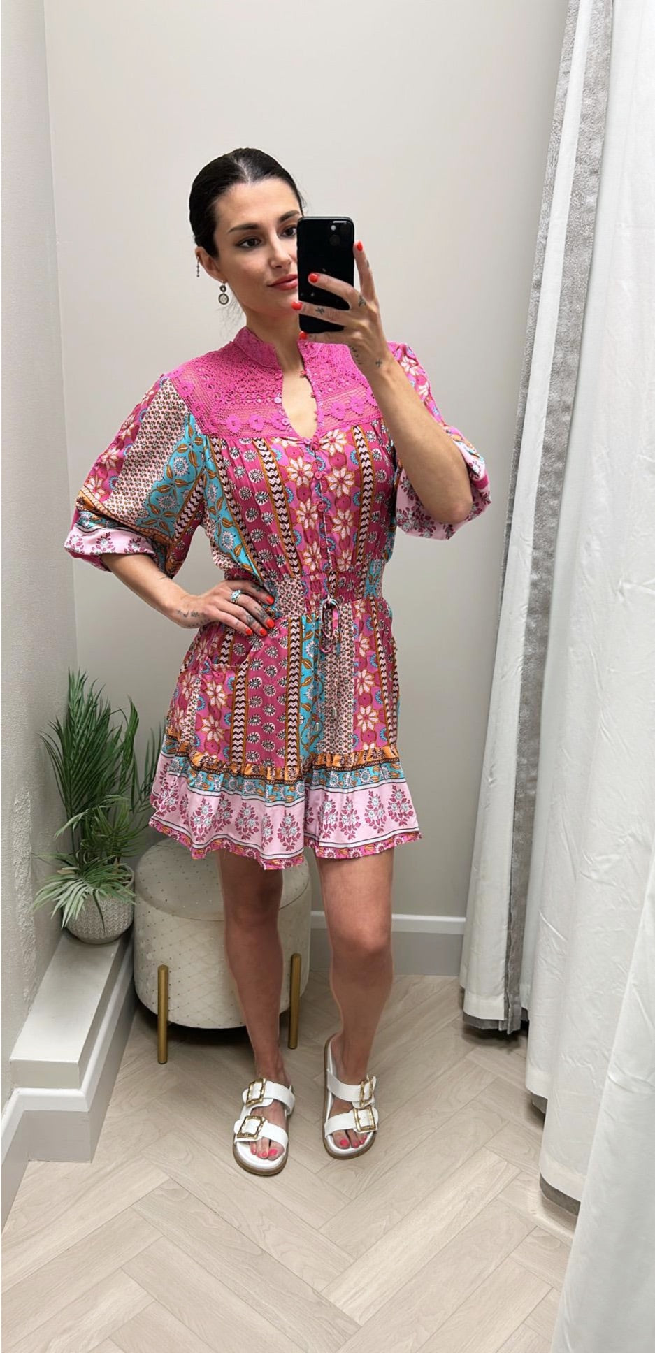 Cedella print Olivia mini