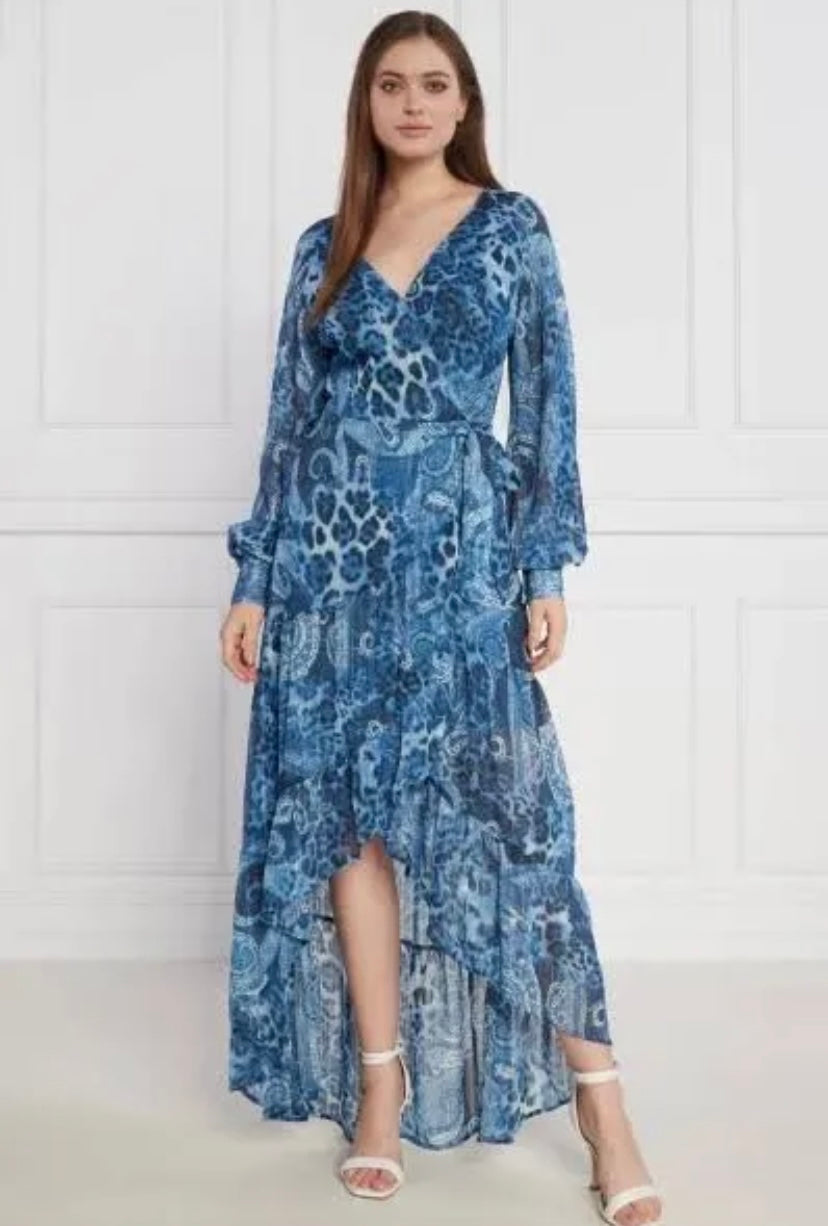 Guess Eco Bahia Wrap Maxi Dress