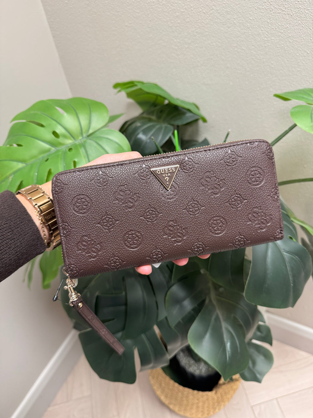 Guess BLAKE brown logo SLG PD2222146