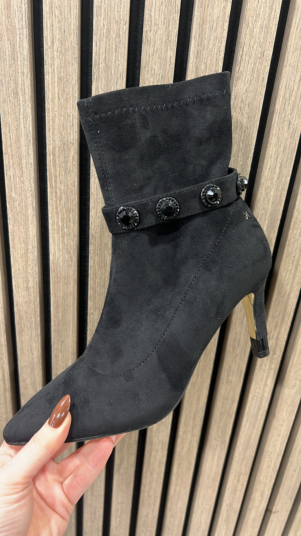 Tranmine schwarz black boots