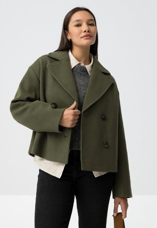Navy green jacket