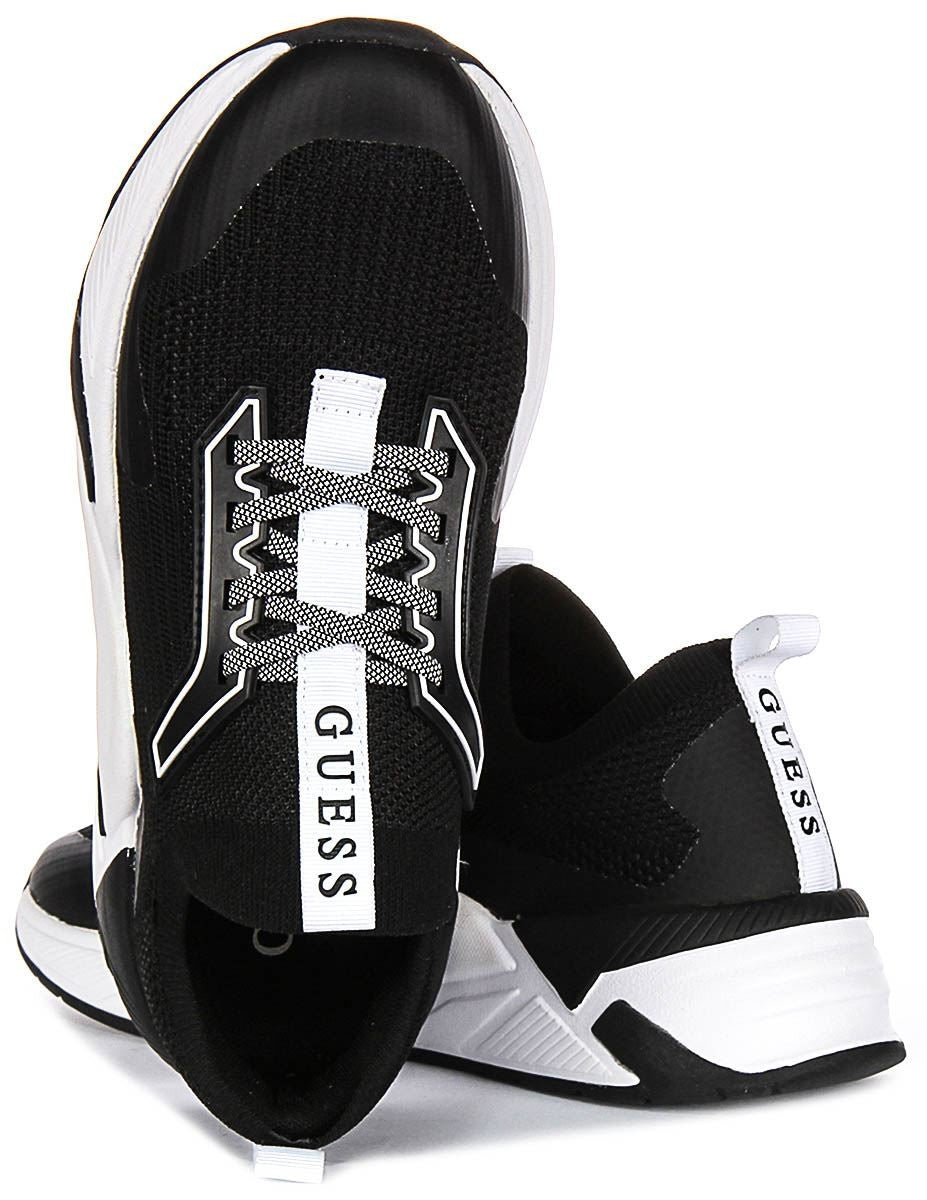 Guess black/white trainer FLPGAXFAB12