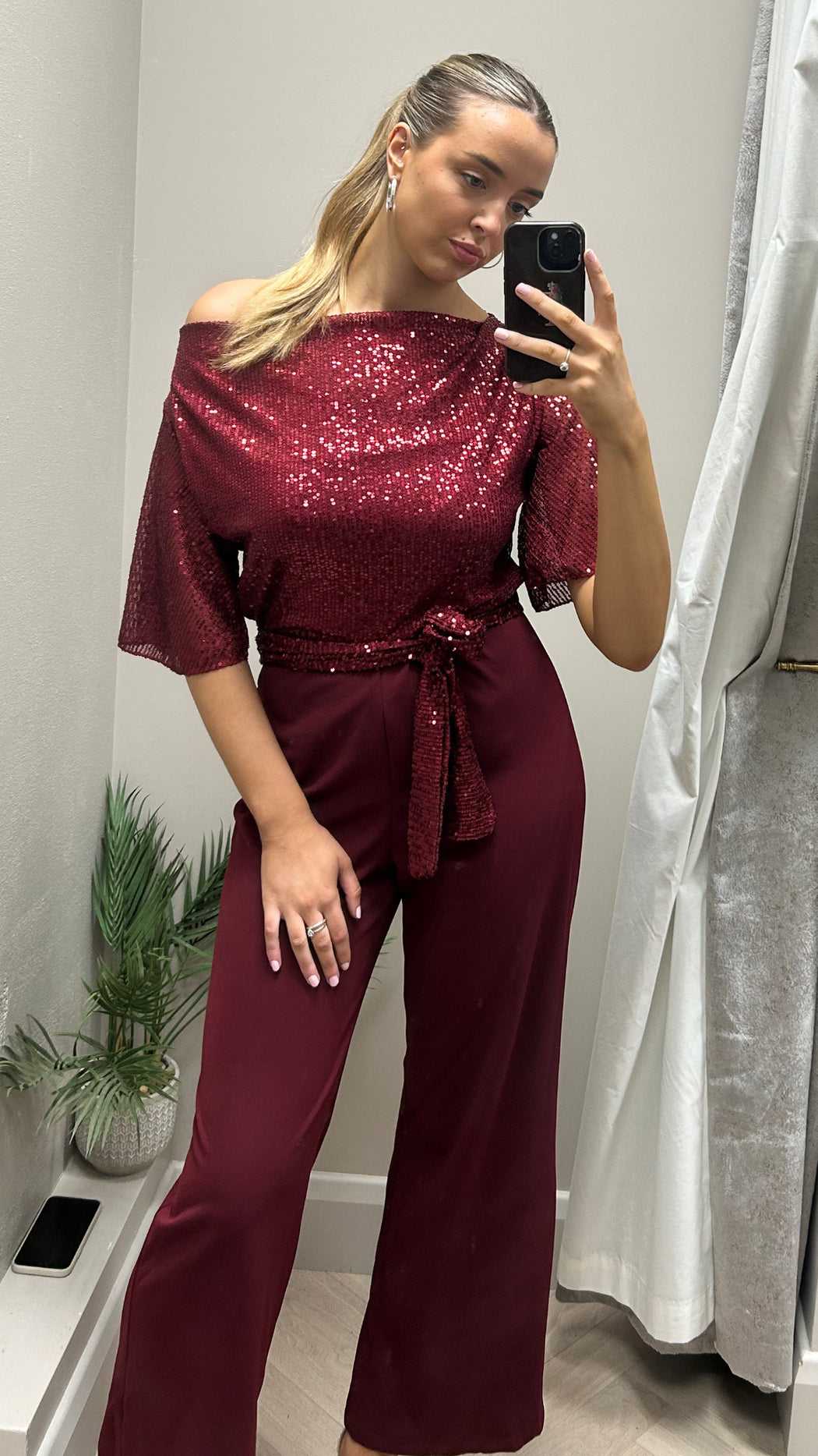 Wine Gracie jumpsuit
