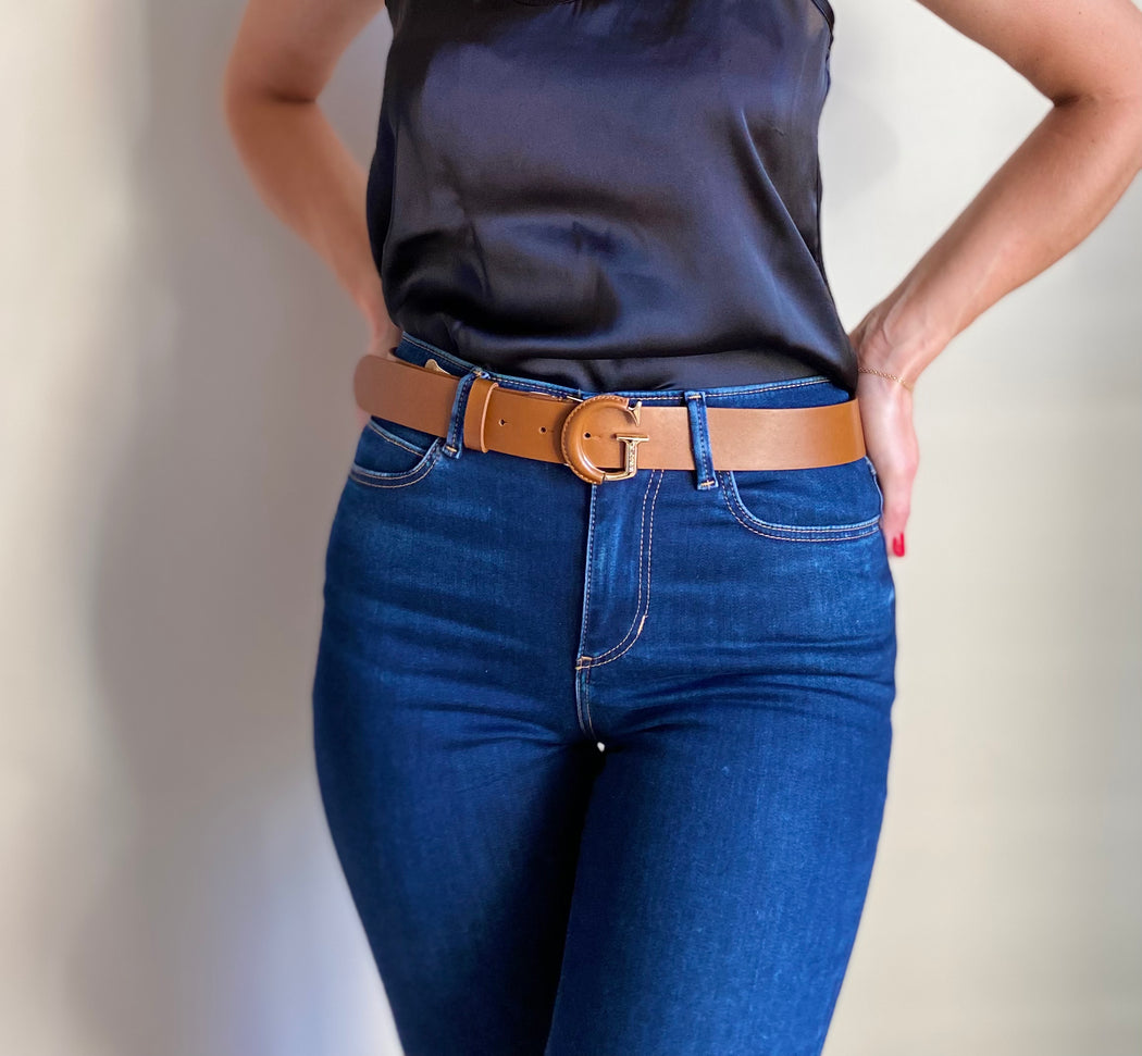BW7823LEA35 Guess cognac Geva Belt