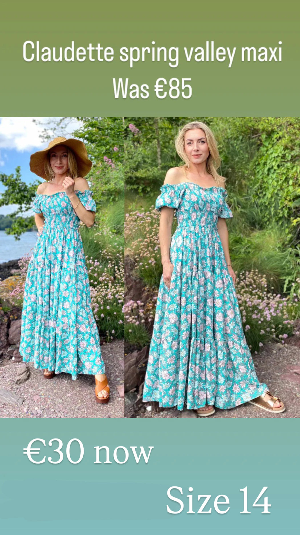 Claudette spring valley maxi