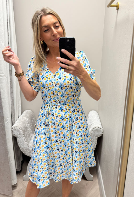 Gemma Dress Blue