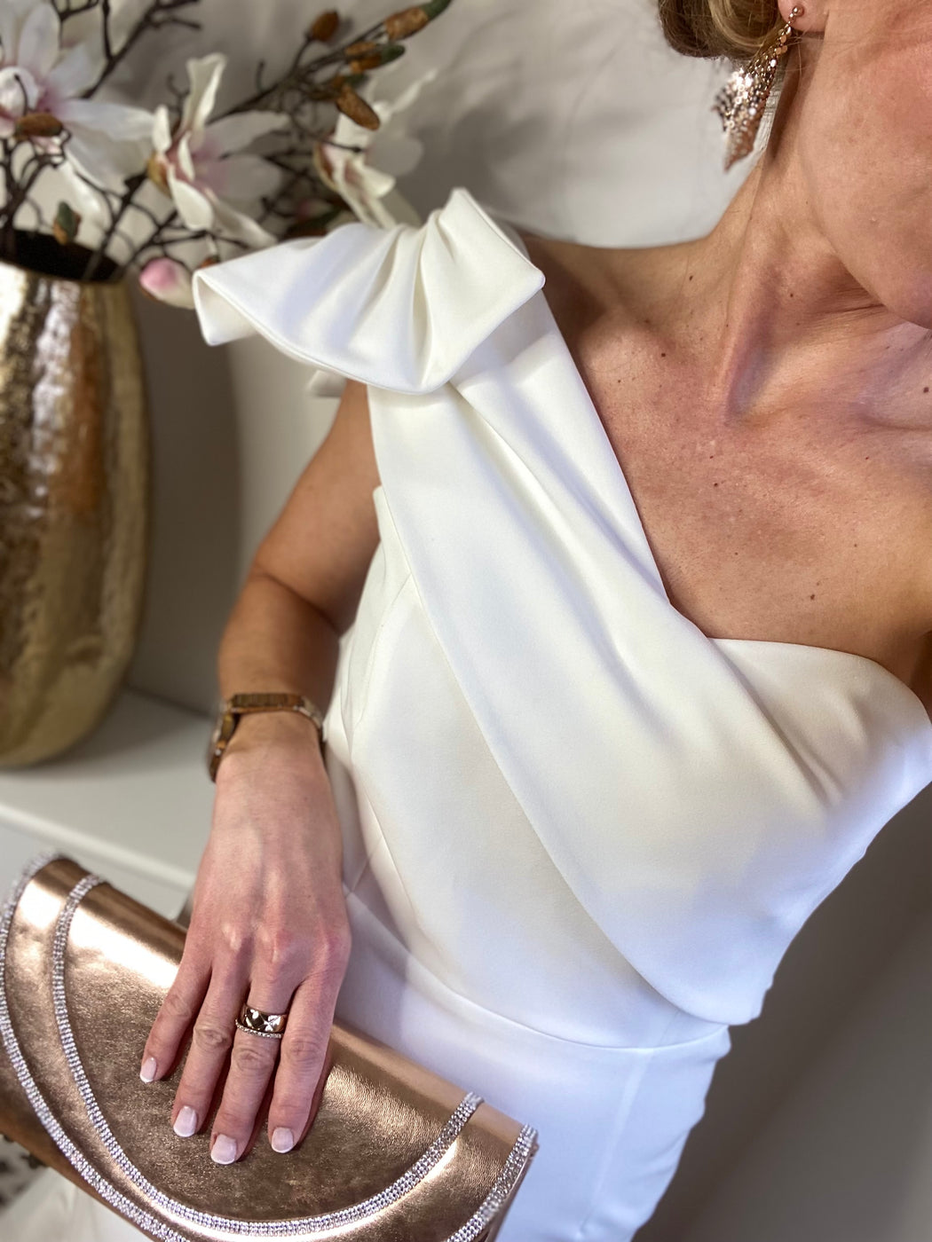 STELLA DRESS IVORY