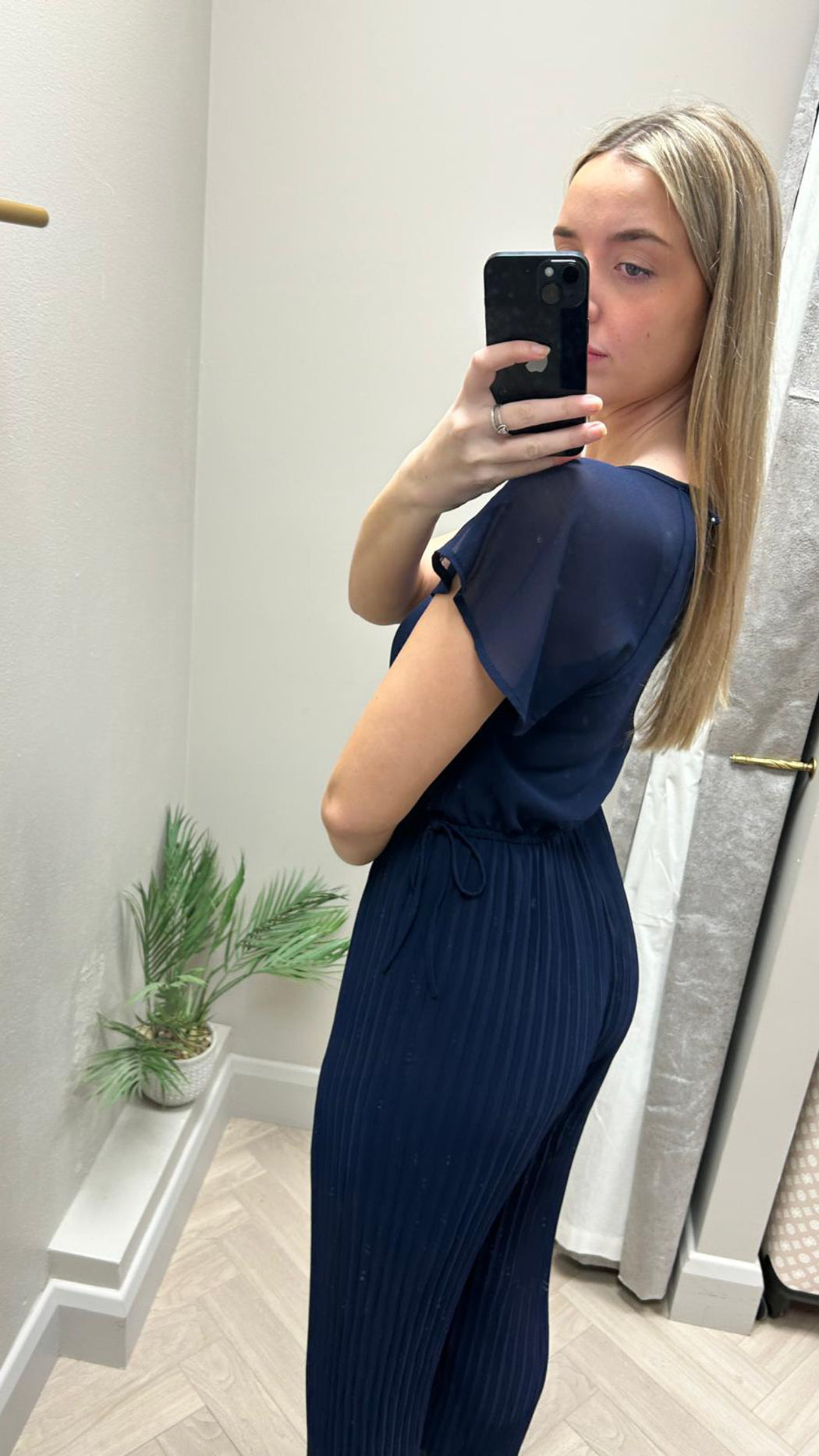 Marilia navy jumpsuit