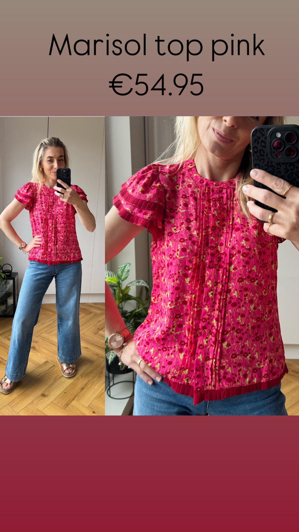 Marisol Top Pink