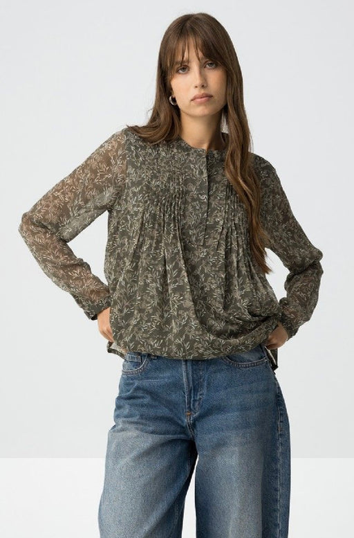 Carmilde floral blouse