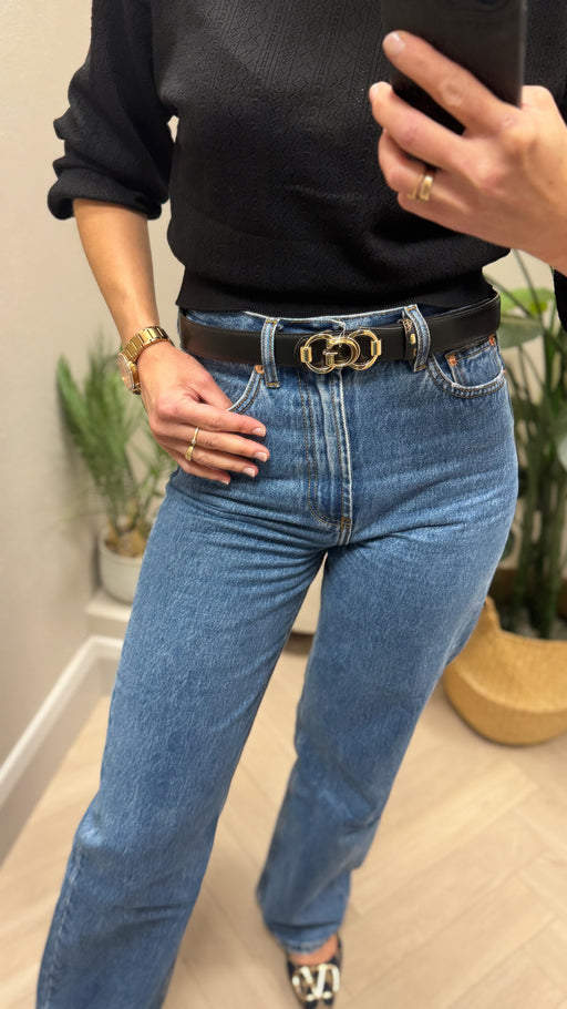 4G Peony guess Logo reversibke buckle Belt bw9244p5330