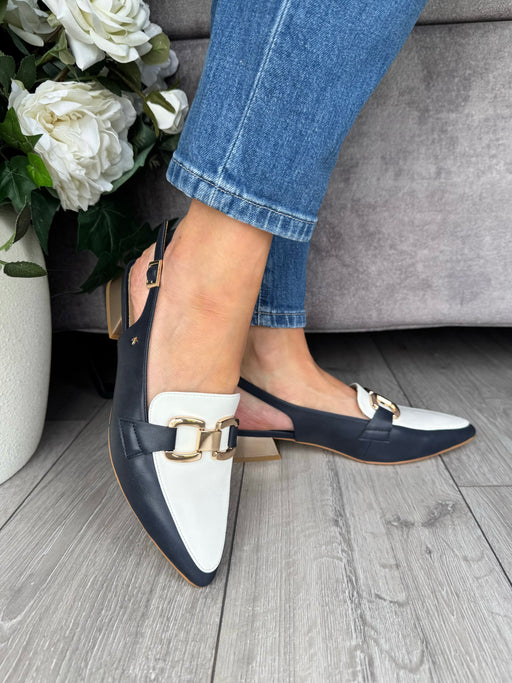 Garford sapphire slingback