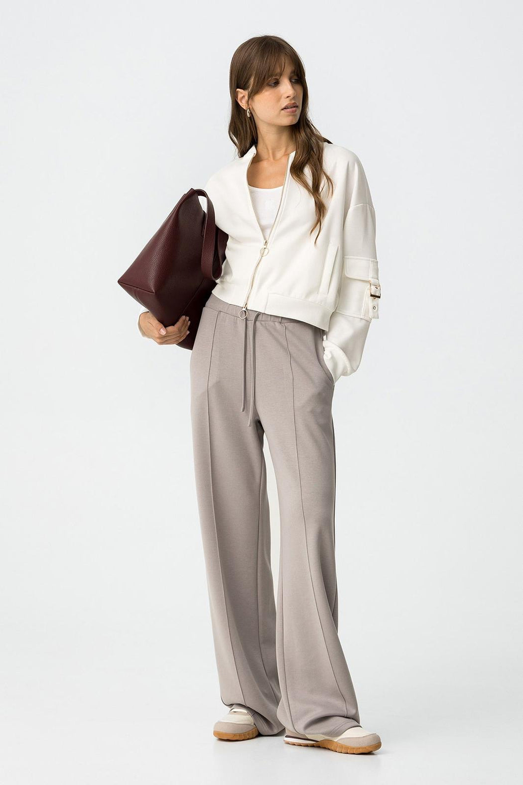 Valentina grey trousers