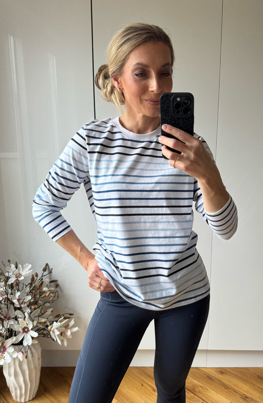 Kimberley Long Sleeve Tee blue