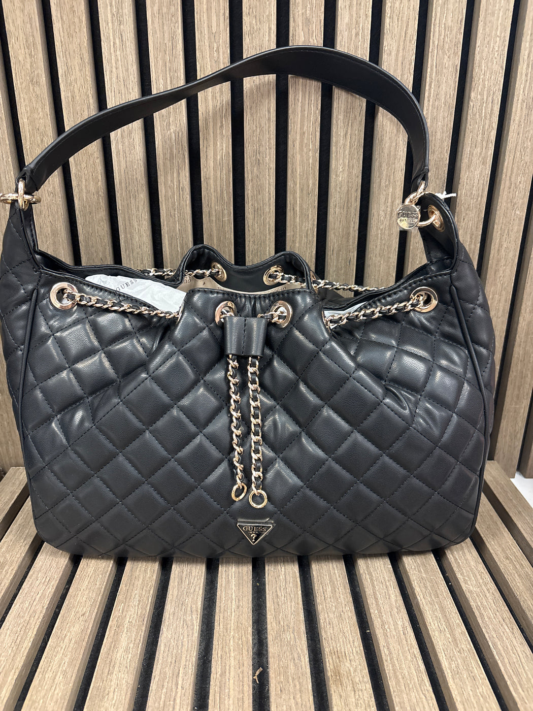 Guess Black JULIET Bag. QG245601
