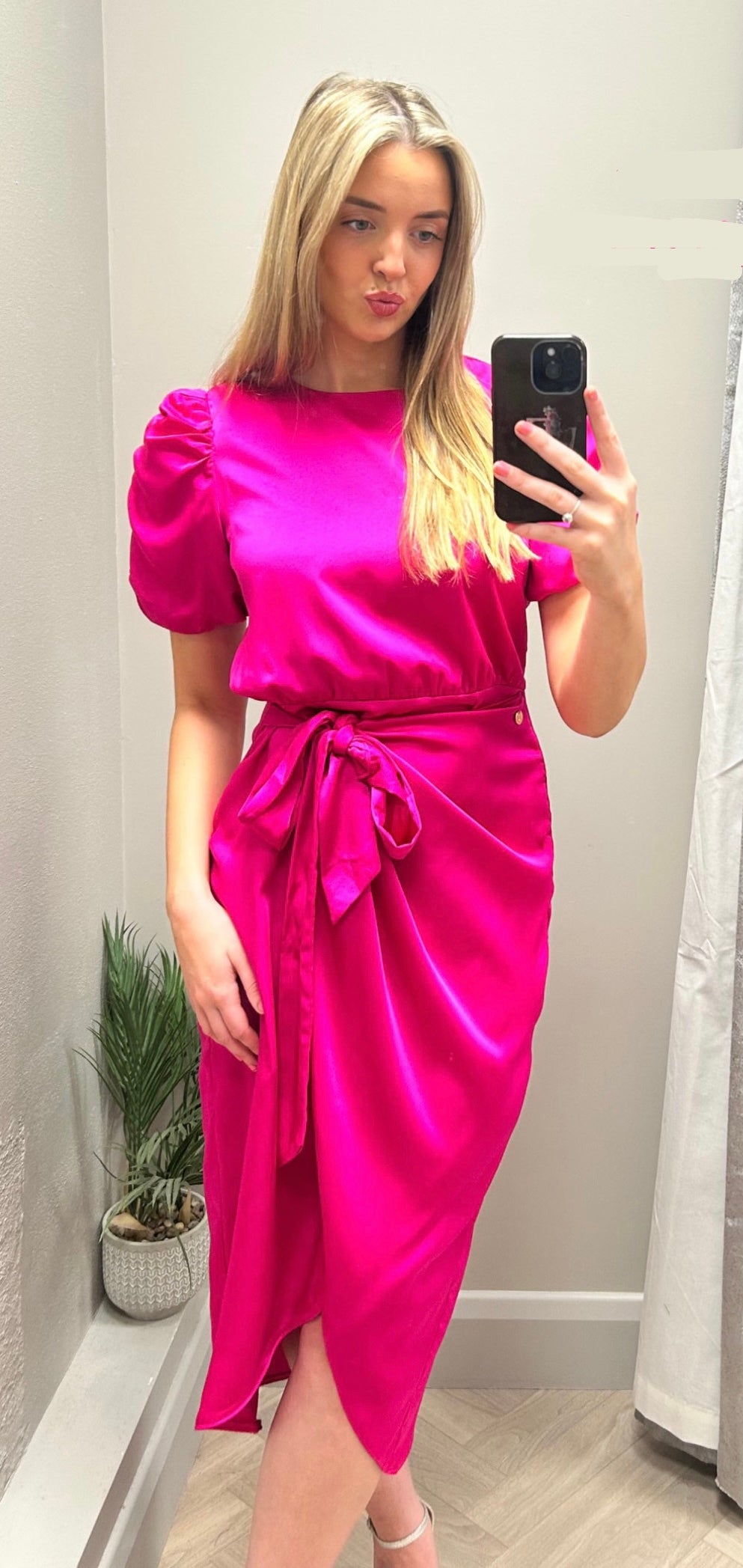 Magenta Ellya Dress