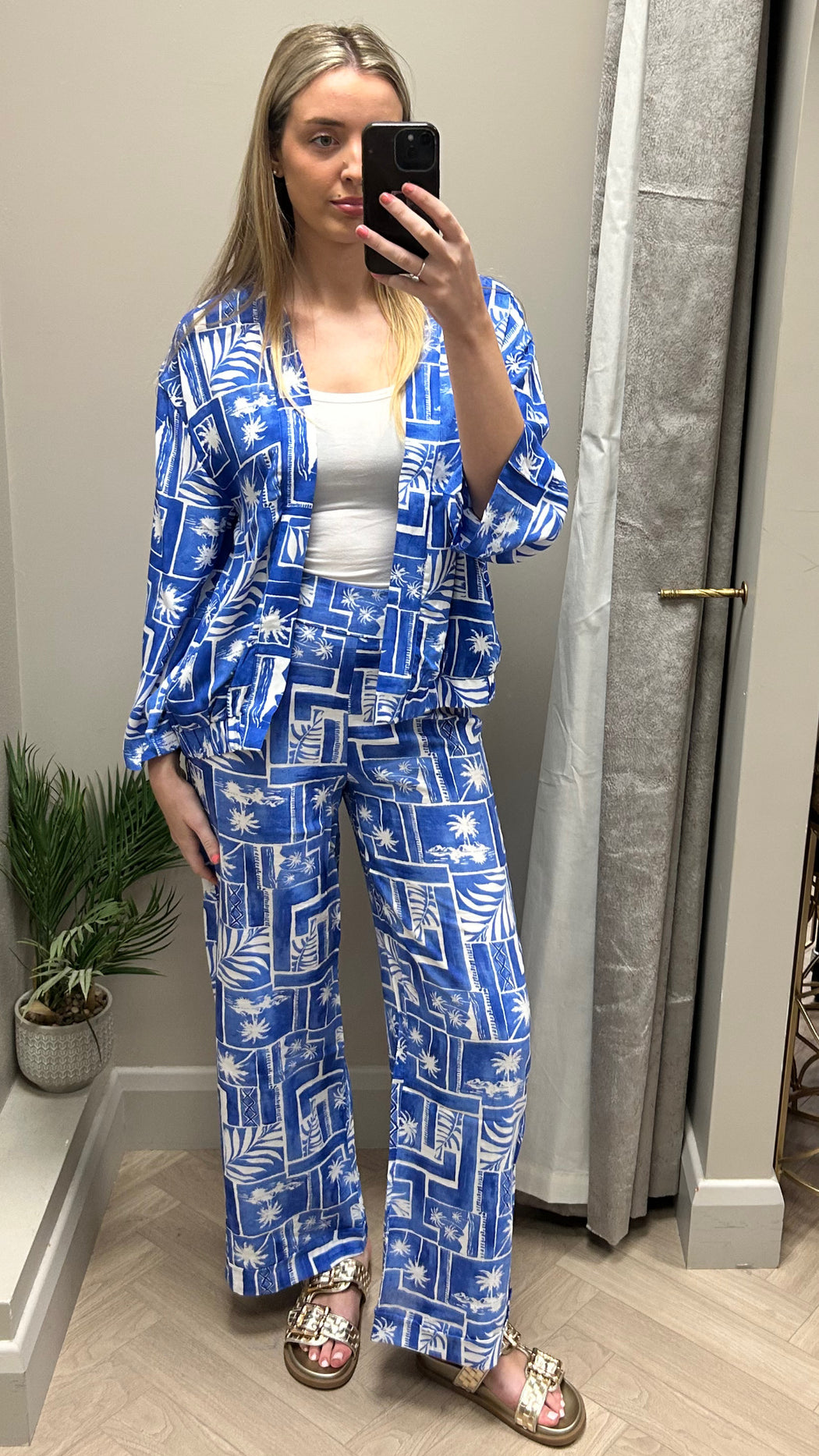 Positano wide leg trouser