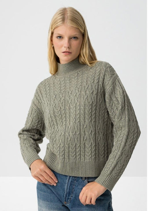 Mistral sage knit