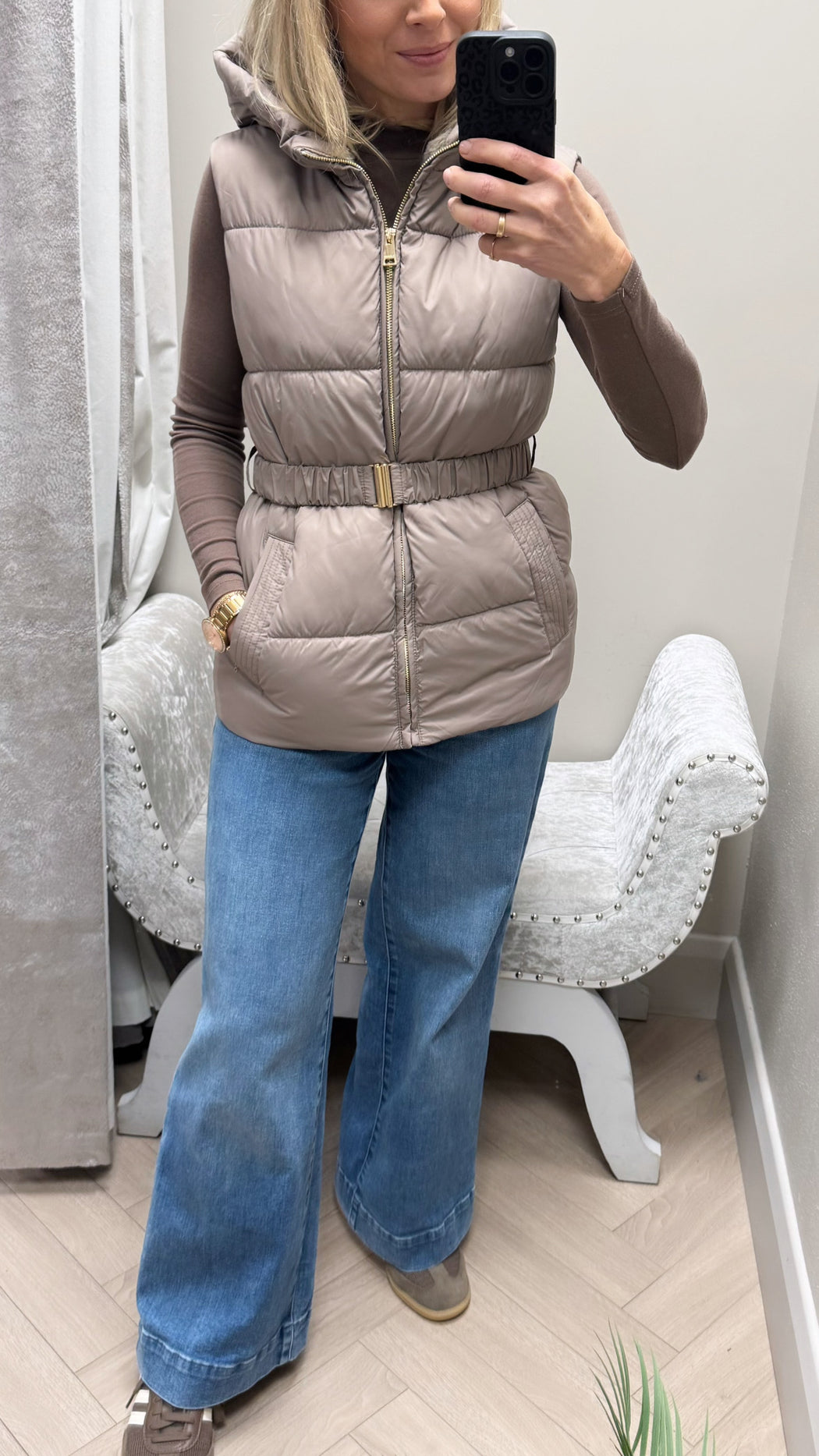 Titi beige gilet
