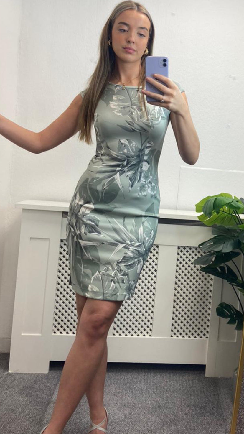 W3YK64K9UN2 guess scuba bodycon dress