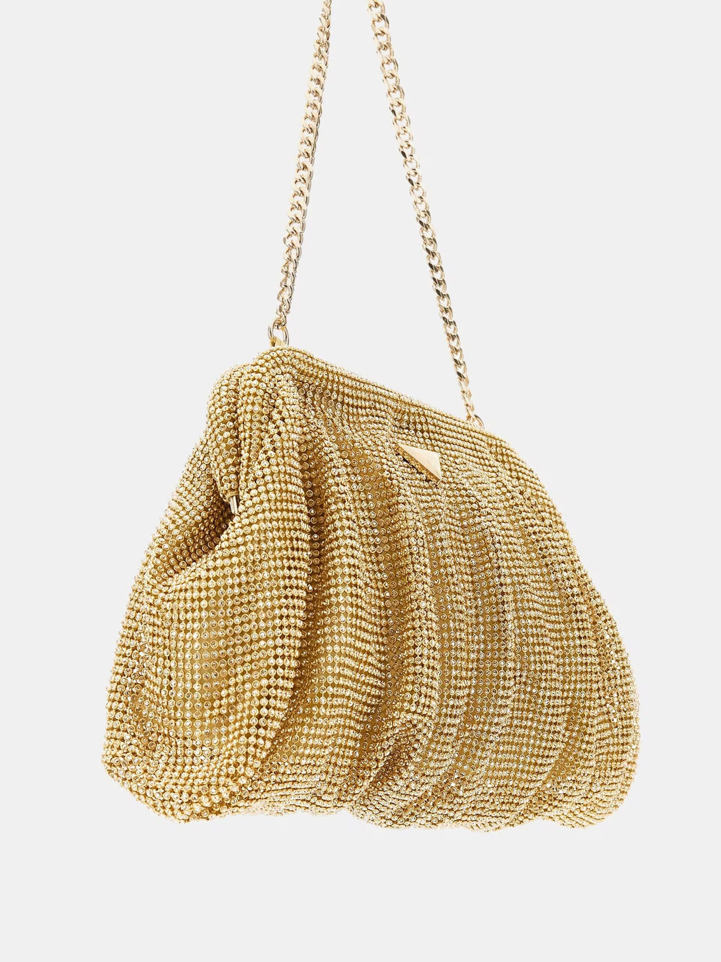 Guess gold zalina clutch bag
