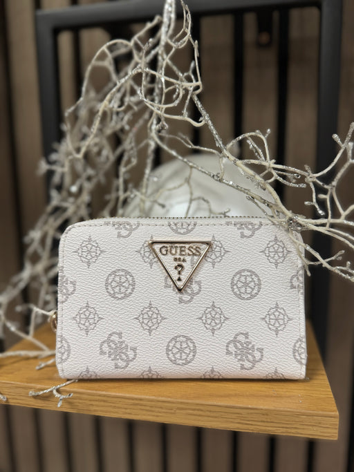 PG8500140 Guess LAUREL White Logo Wallet