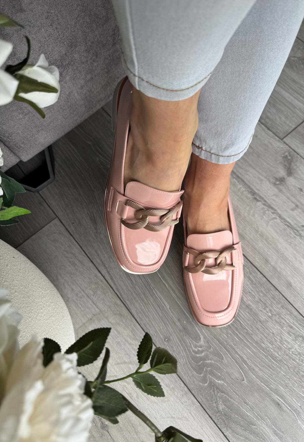 Thames Est Soft Pink Loafer.