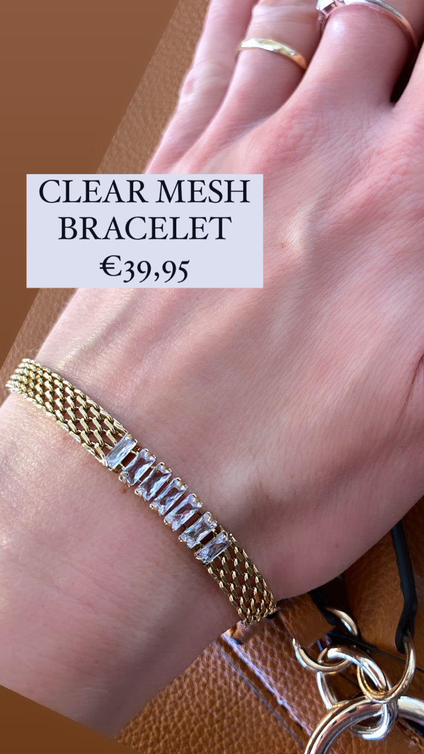 R460BSF CLEAR MESH BRACELET