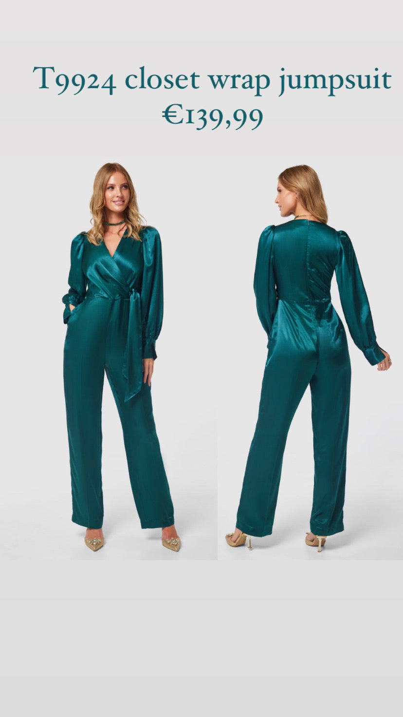 T9924 closet wrap jumpsuit