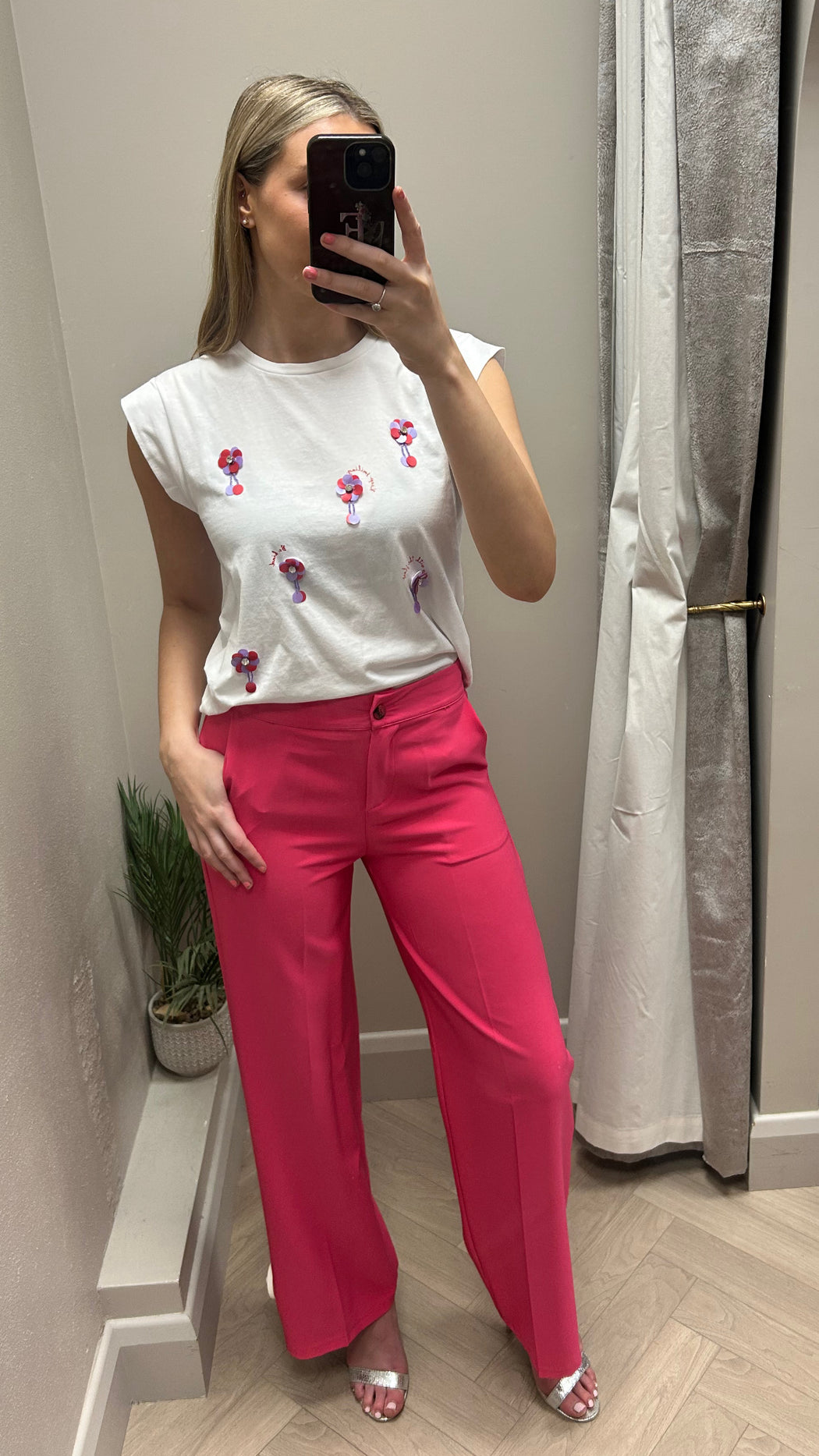 Sydney fuchsia pink suit