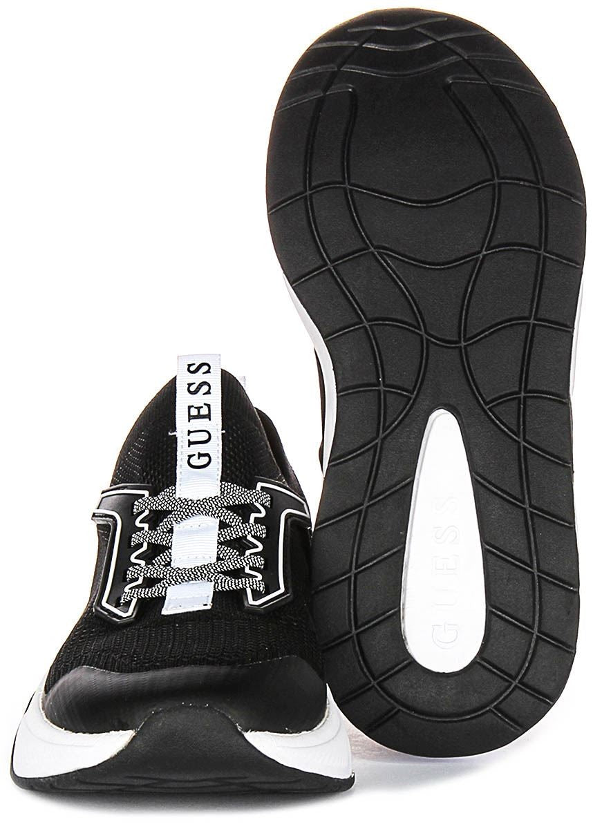 Guess black/white trainer FLPGAXFAB12