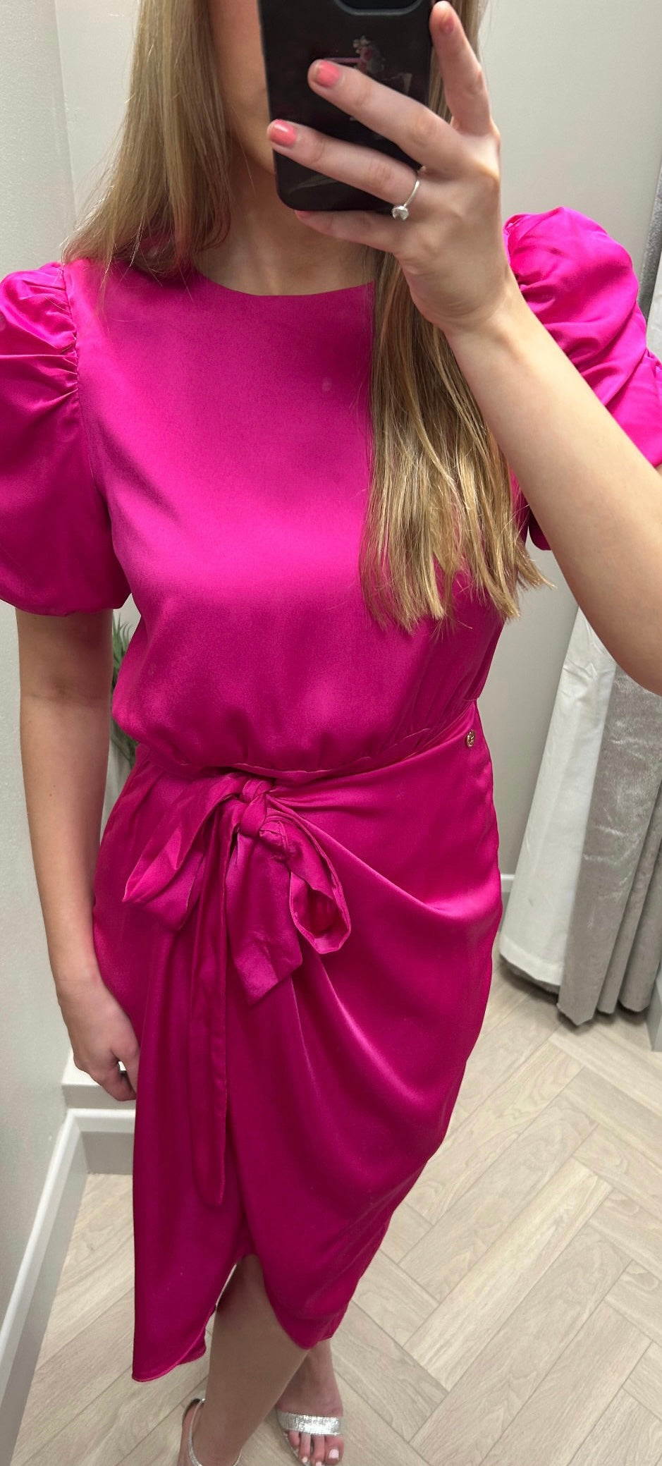 Magenta Ellya Dress