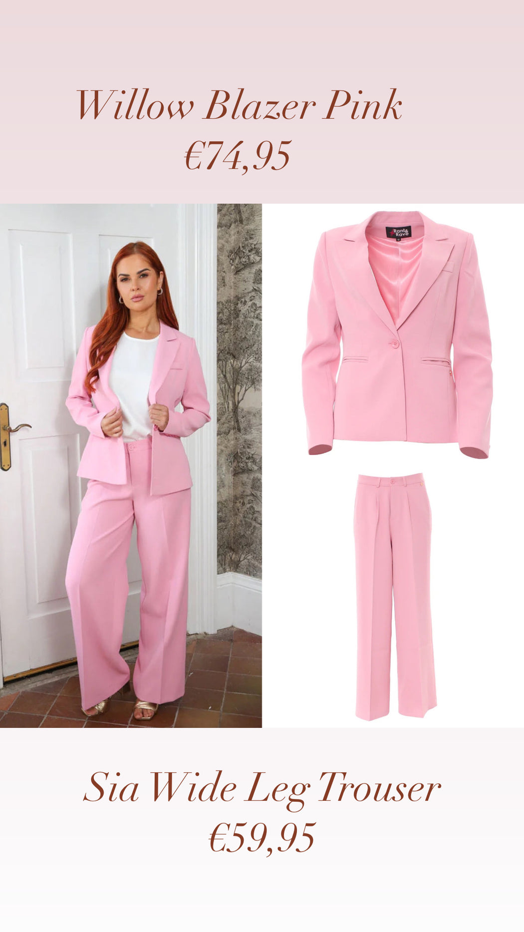 Sia Wide Leg Trouser