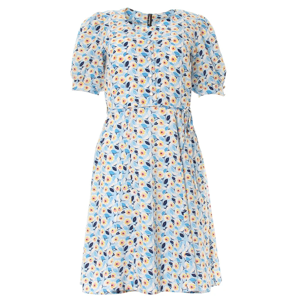 Gemma Dress Blue
